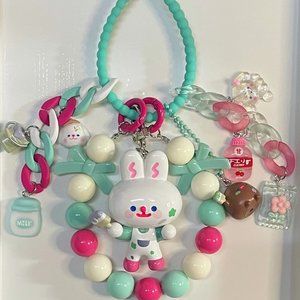 Handmade keychain, which can be ordered directly from stock